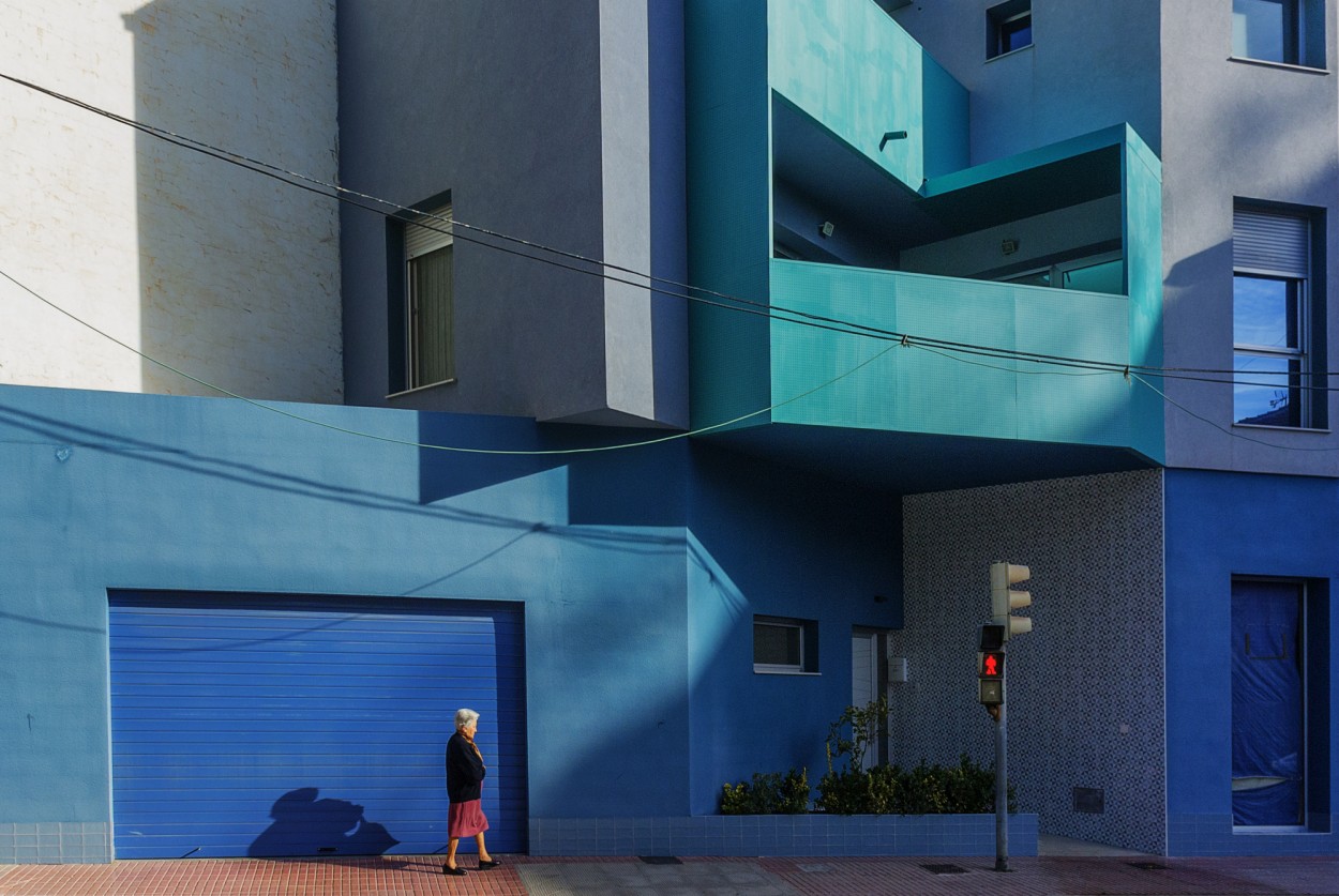 "En azules" de Francisco Jos Cerd Ortiz