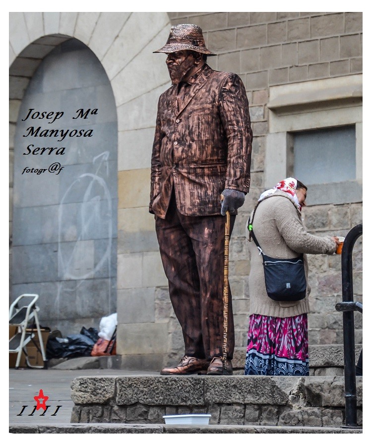 "Home bronzegat" de Josep Maria Maosa Serra