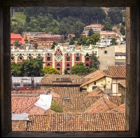 Vista desde la ventana de la BLAA- Bogot