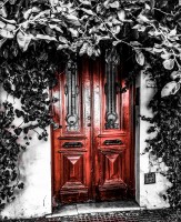 La puerta roja