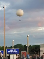 Globo aereostatico en Tel Aviv