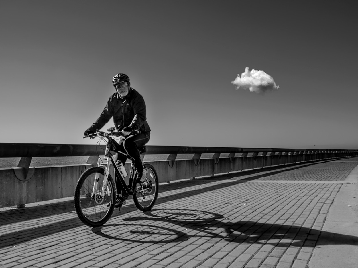 "Ciclismo matinal" de Hans W. Muller
