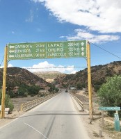 Ibicio de uma viagem a La Paz, Bolivia