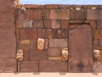 Caras de pedra, Templo de Kalasayaya, Bolvia