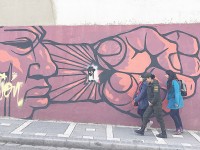 La dama, el guardia y el estudiante em La Paz