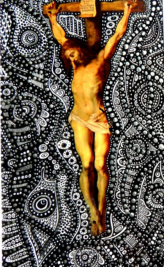 "Cristo Intervenido I" de Luis Alberto Salvarezza