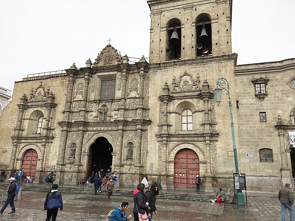 "Igreja e convento de So Francisco em La Paz." de Decio Badari