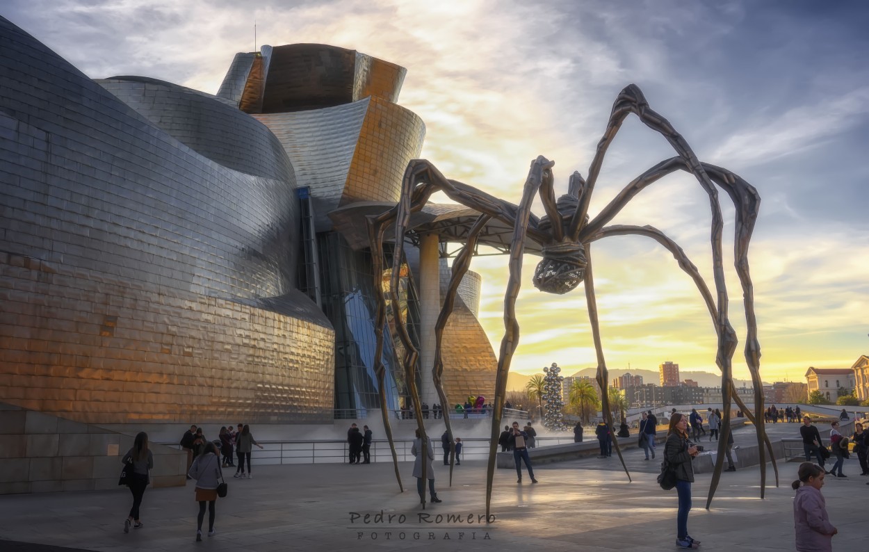 "La Araa del Guggenheim - Bilbao (Espaa)" de Pedro Romero