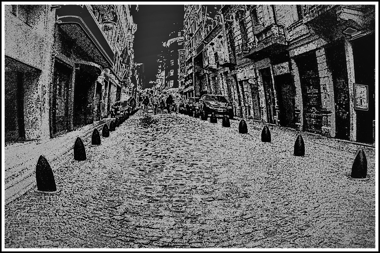"Calles porteas" de Carlos Alberto Tomala
