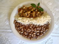 Feijo,arroz e cuscuz, um prato bem brasileiro!