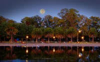 La luna en el Parque