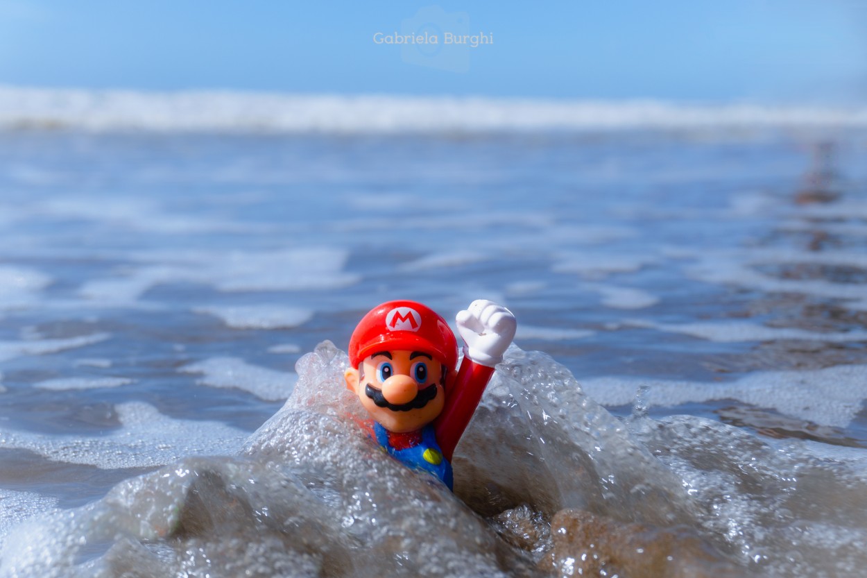 "El dia que Mario conocio el mar." de Gabriela Burghi