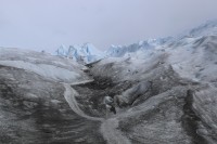 Rumbo al glaciar