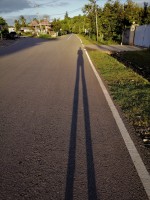 A sombra...