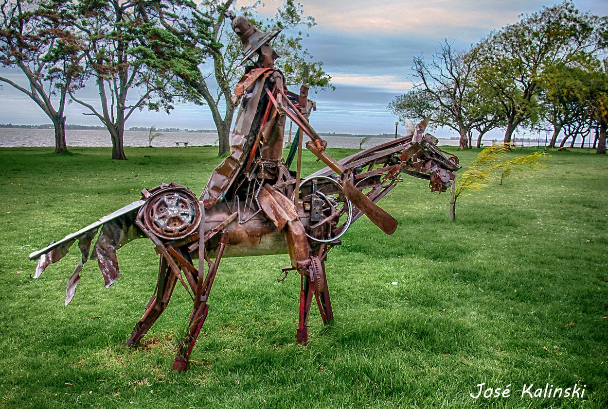 "El Quijote en Chascomus" de Jose Carlos Kalinski