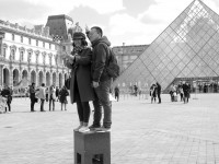 Selfie en el Louvre
