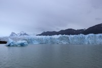 El témpano y el glaciar