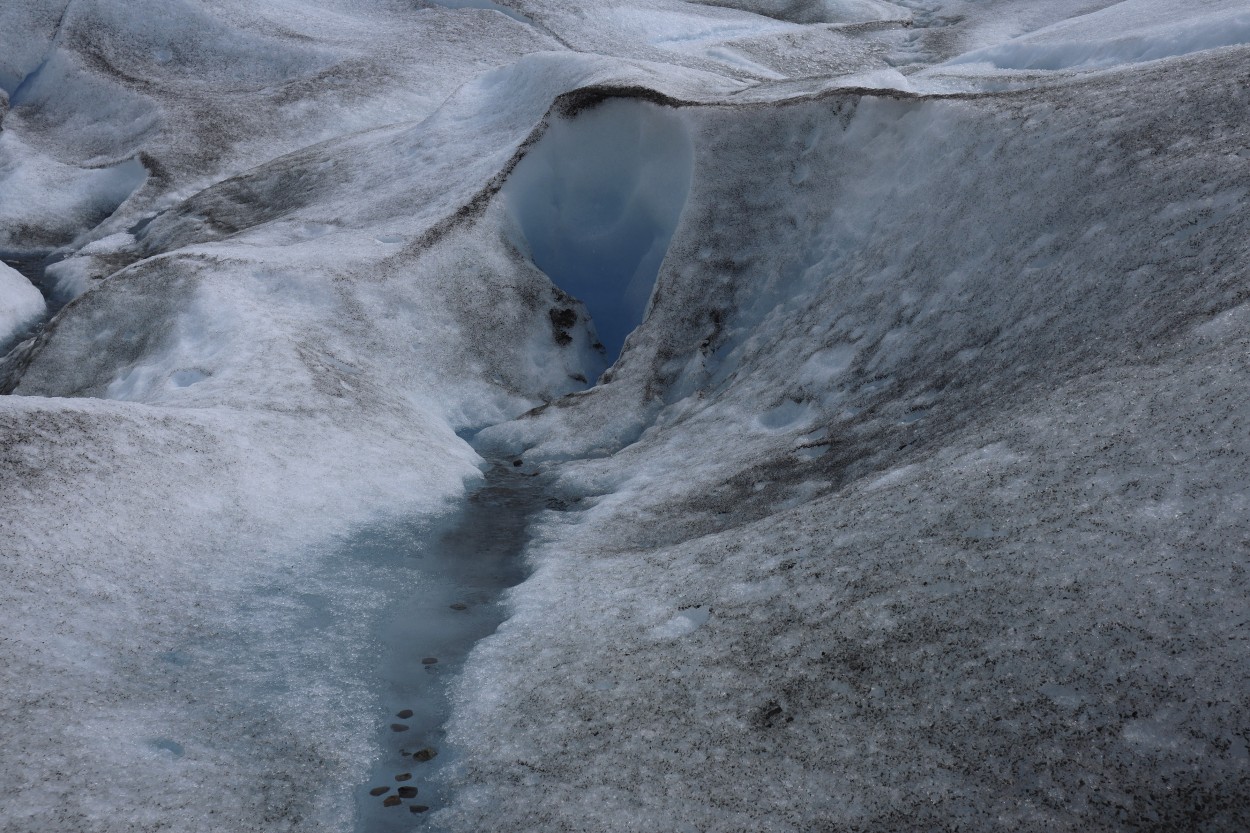 "En el glaciar V" de Natalia Harosteguy