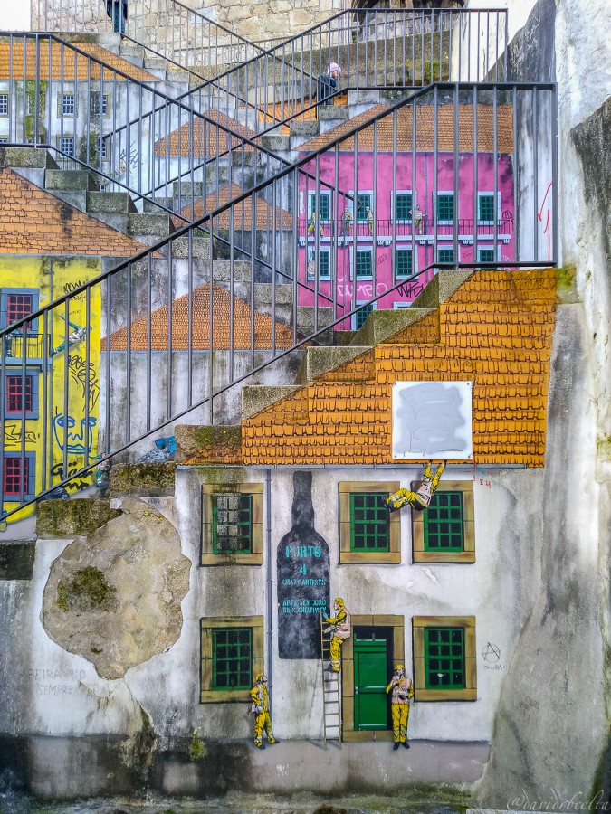 "Porto 4 crazy artists" de David Roldn