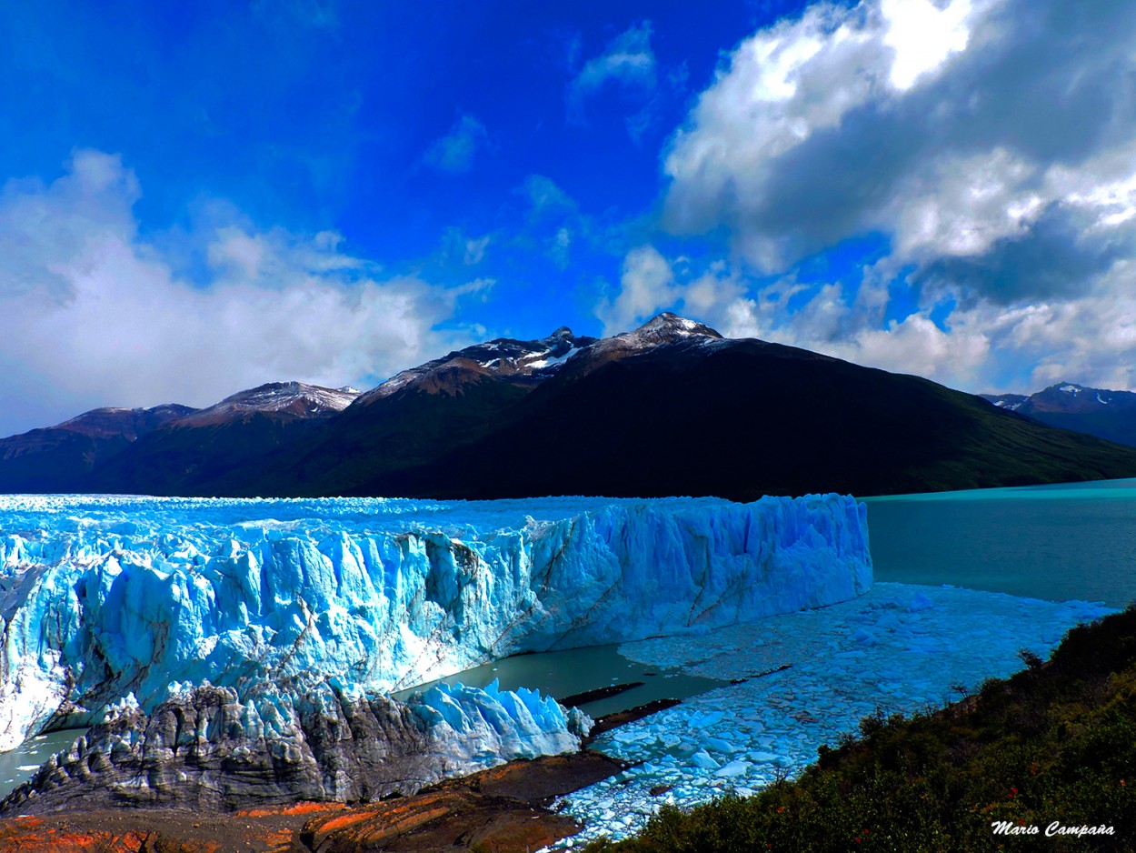 "El Glaciar Perito Moreno y su belleza..." de Mario Campaa