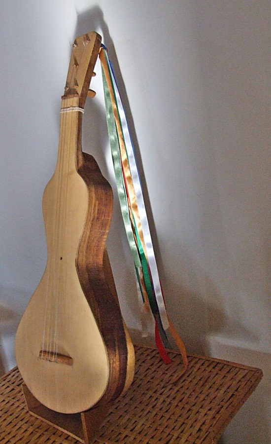 "Viola-de-cocho, `made in` Pantanal M.S." de Decio Badari