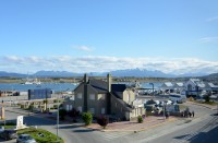 El puerto de Ushuaia. Tierra del Fuego.