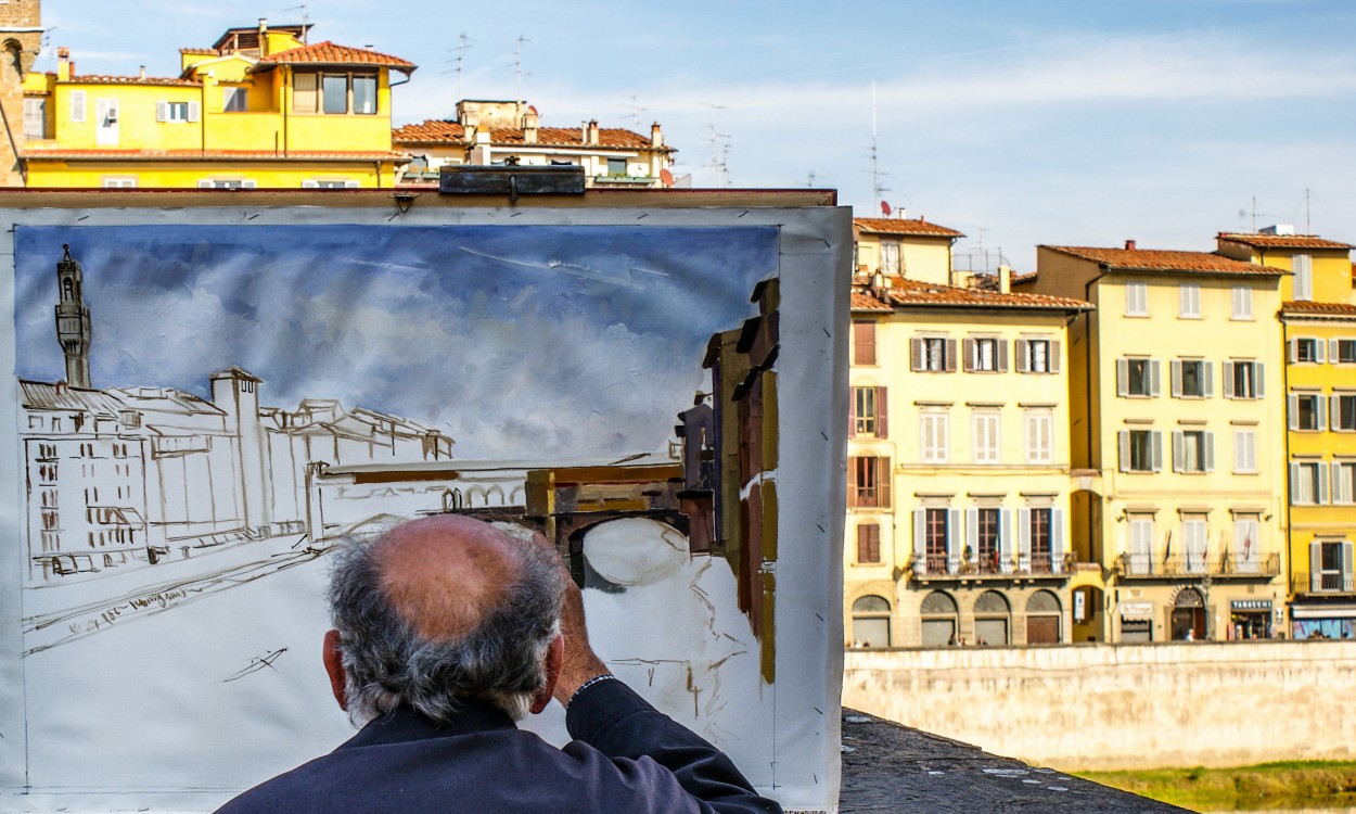 "El Pintor de Florencia" de Luis Alberto Bellini