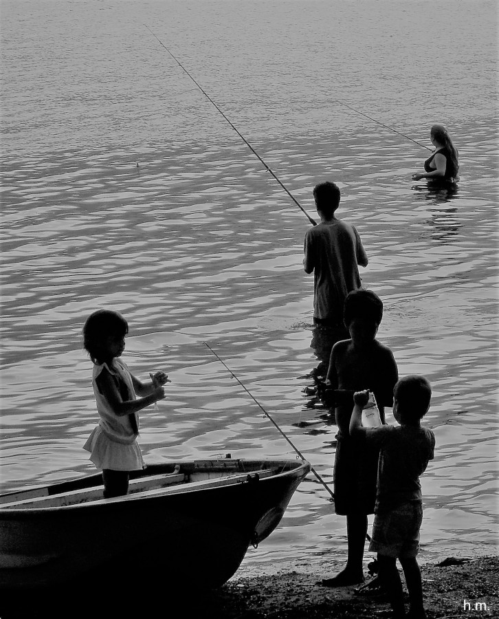 "Un dia de pesca" de Hector Mendez