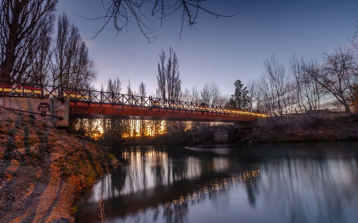 "Puente Hendre - Rio Chubut - Trelew" de Marcelo Melideo