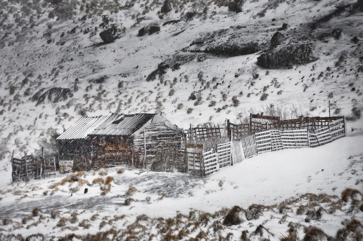 "Nieve en Hualcupn" de Osvaldo Sergio Gagliardi