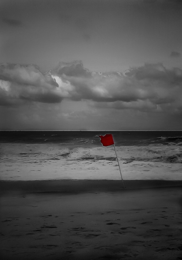 "Bandera roja" de Roberto Guillermo Hagemann