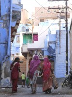 Una calle de Jodhpur.