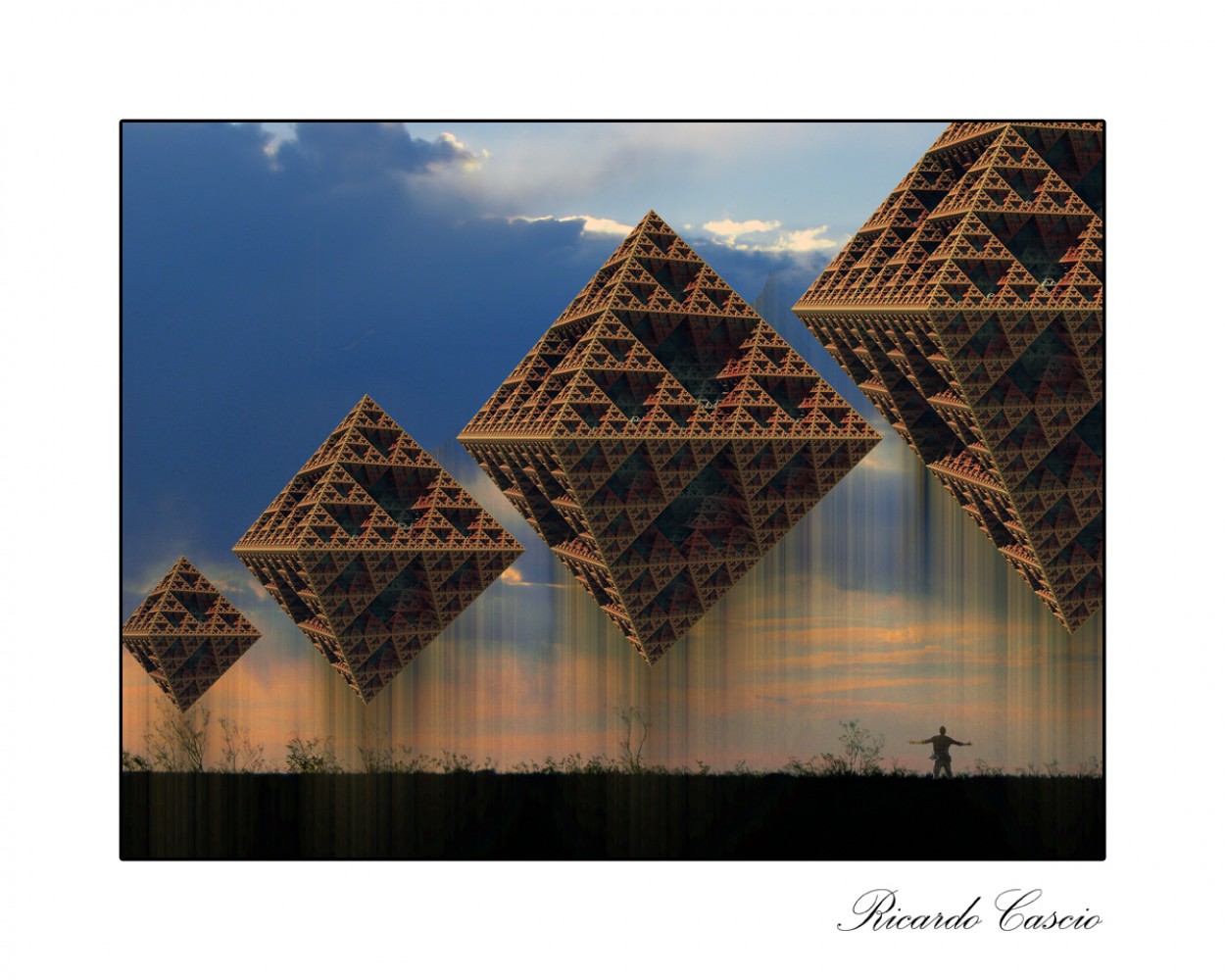 "Invasin fractal" de Ricardo Cascio
