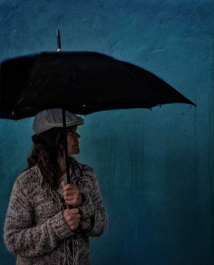 "Espera bajo una llovizna" de Roberto Guillermo Hagemann