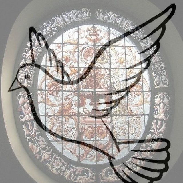 "vitral de la paz" de Alicia Beatriz Ramirez