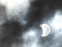 Eclipse Solar agora as 14:03 hrs.