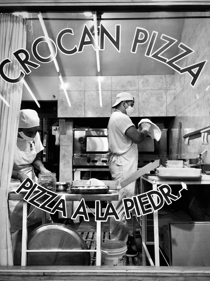 "Pizza crocante" de Laura Szapiro