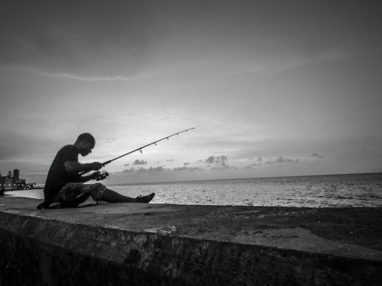 "El pescador" de Laura Nardo