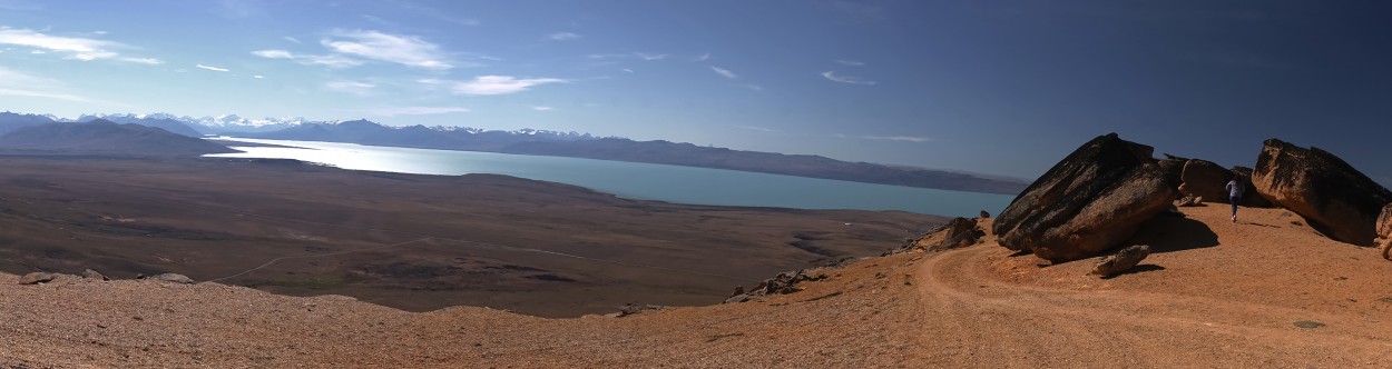 "Lago argentino" de Ruben Ibarrola