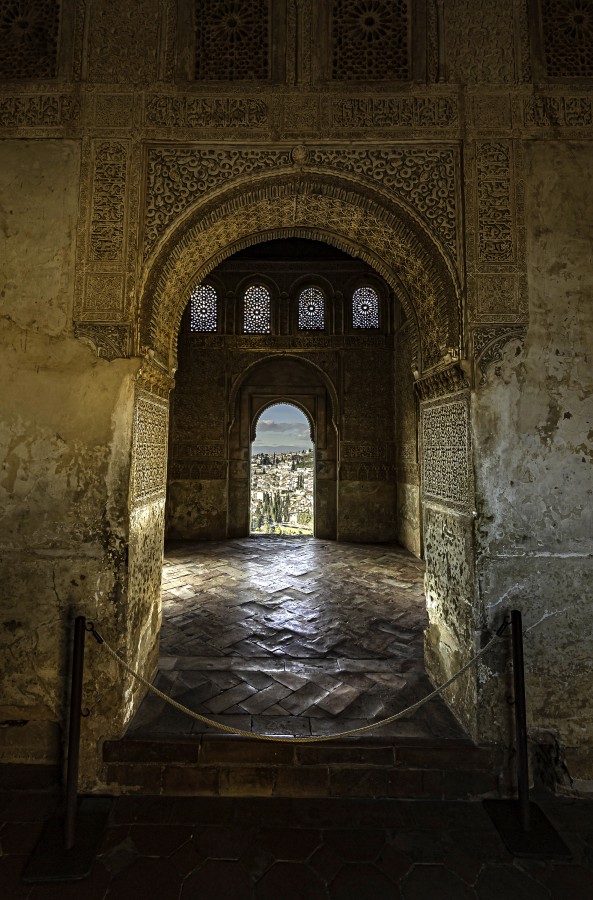 "La Luz desde la Alhambra." de Carlos Cavalieri