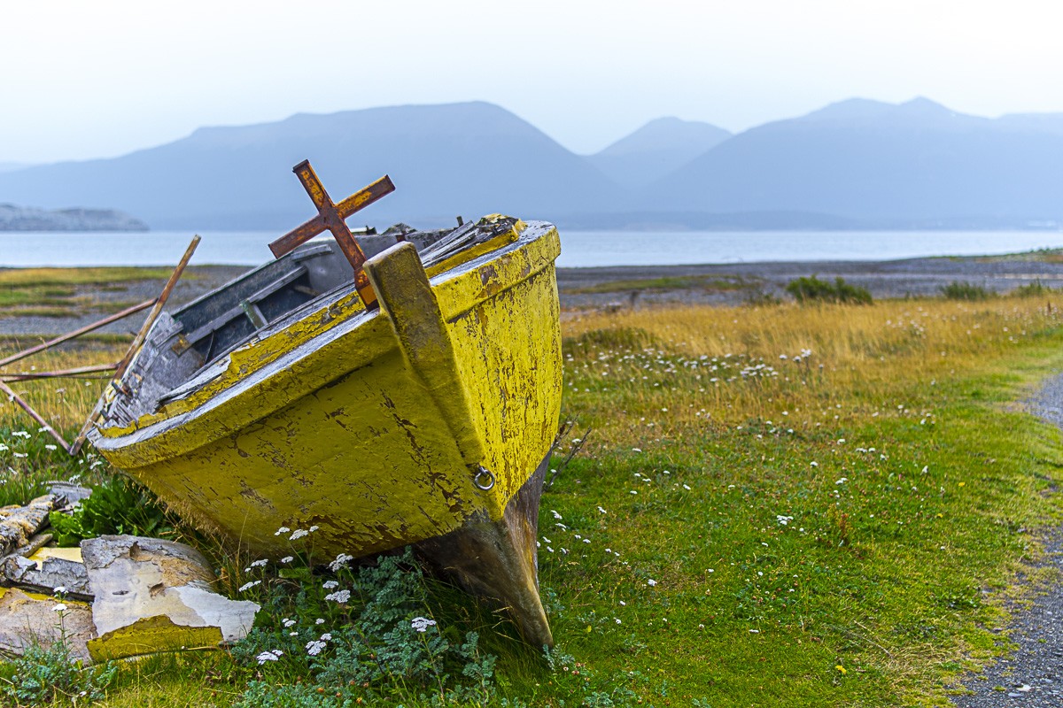 "Barca de pesca - Puerto Almaza - Tierra del Fuego" de Miguel Angel Martin