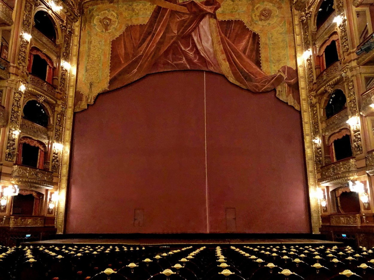 "Comenzar el ensayo. Teatro Coln," de Carlos E. Wydler