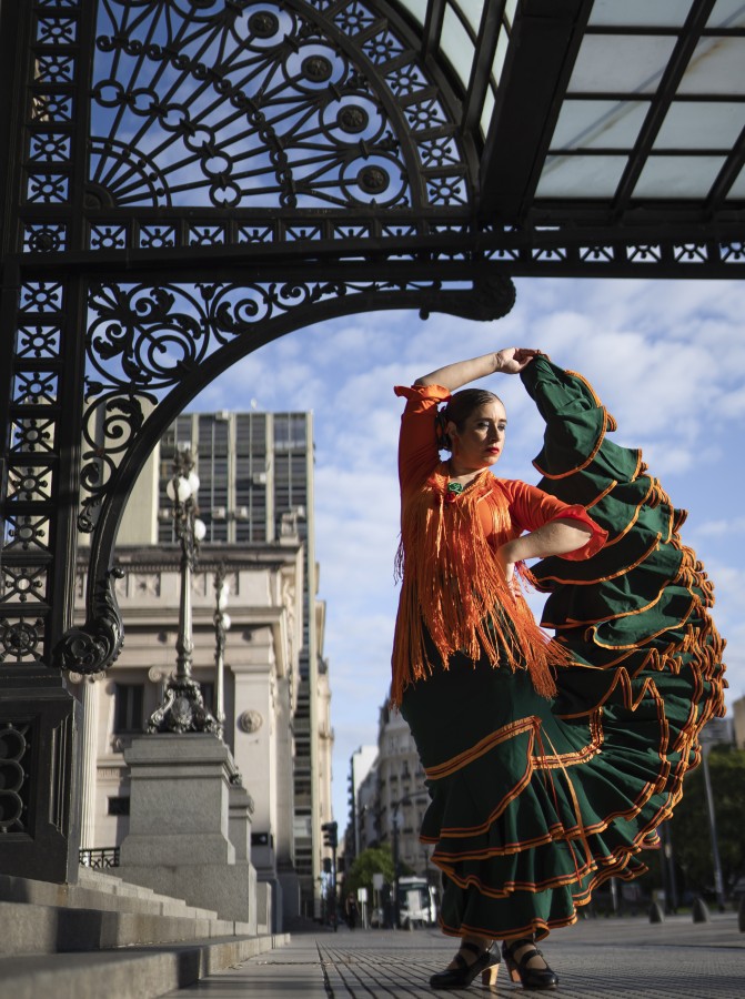 "Flamenco en la ciudad" de Gonzalo Rodrigo Flores