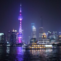 Luces de Shanghai.