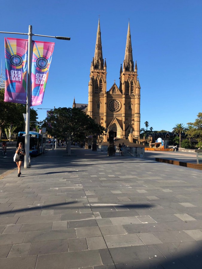 "St Mary`s Cathedral Hyde Park Sydney" de Jose Torino