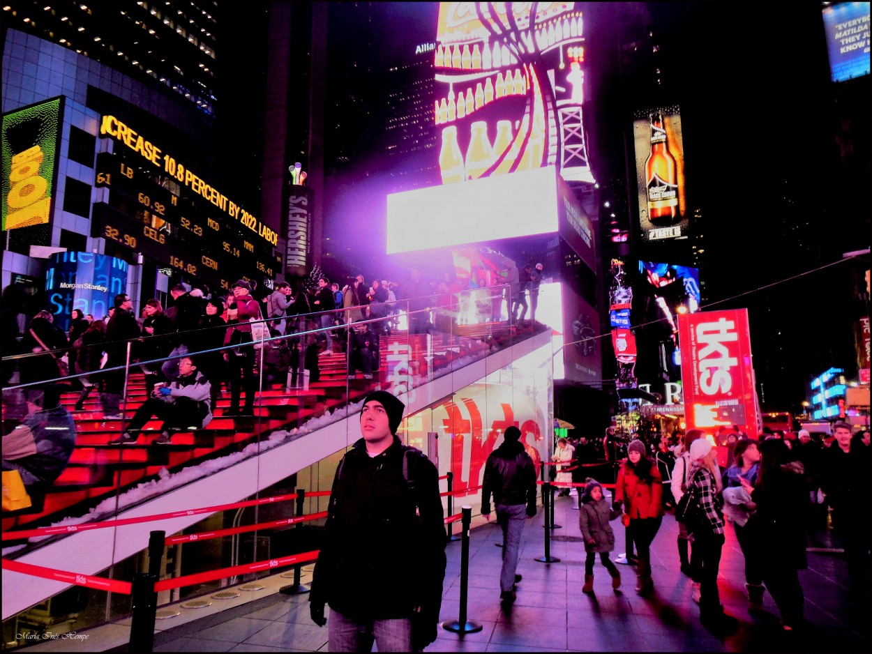 "Leds en Times Square..." de Mara Ins Hempe