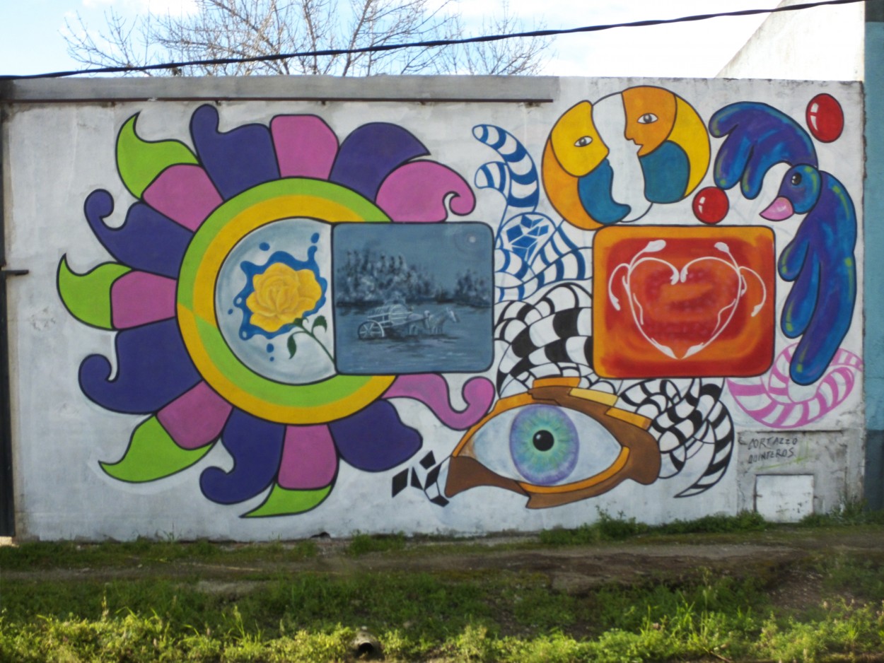 "Ms colores en los muros del barrio" de Juan Fco. Fernndez