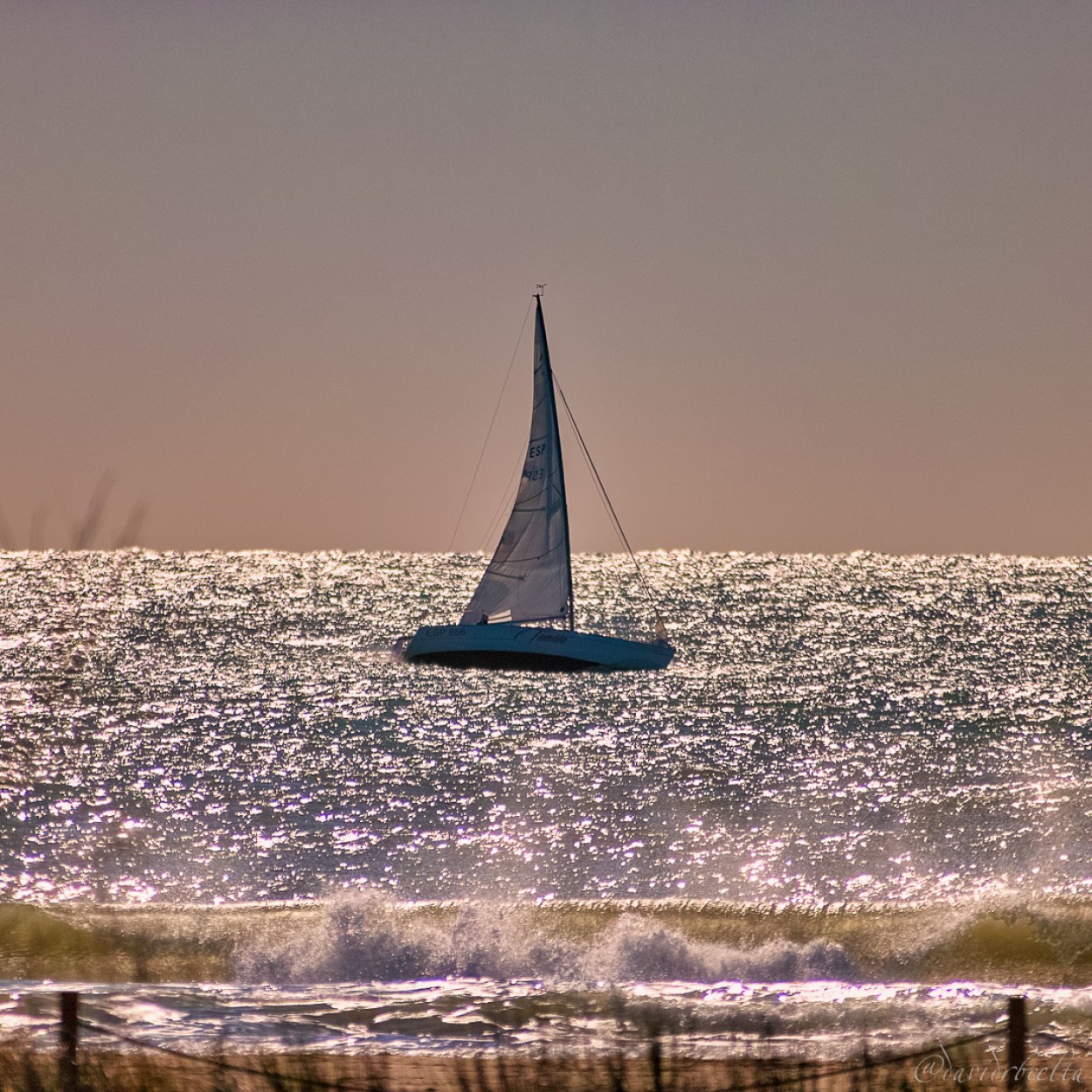"sailboat" de David Roldn