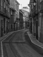 Calle solitaria