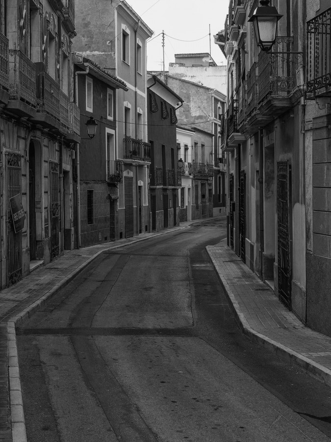 "Calle solitaria" de Francisco Jos Cerd Ortiz
